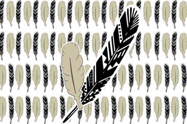Image de la catégorie Black feather