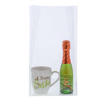 Image de Sac PP fond réctangulair 190 + 125 x 350 mm      Z120