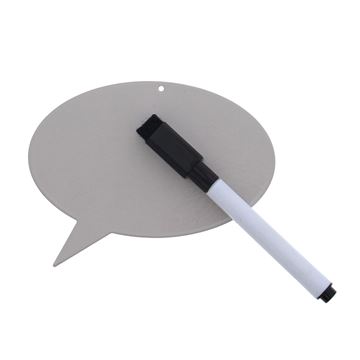 Textballoon met stift KM cement