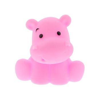 Badspeeltje nijlpaard Hipster licht roze