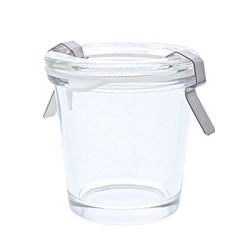 Weck-potje conisch met ijzersluiting 100ml