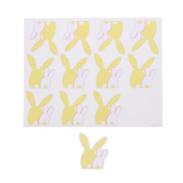 Sticker blinkend bunny duo Tricolor KM