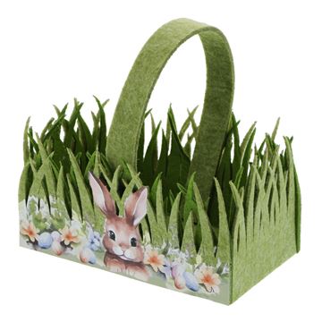 Bunny Hopper mand met oor rechthoekig medium