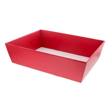 Image de Panier "Fibra" 40 x 30 x 11.5 cm rouge